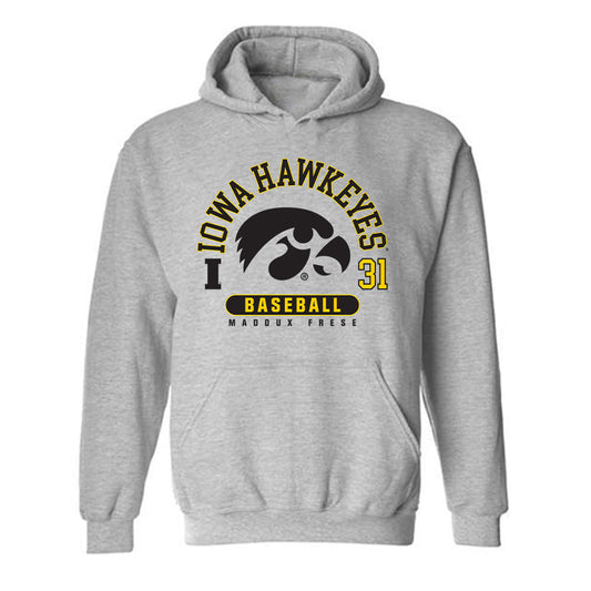 Iowa - NCAA Baseball : Maddux Frese - Hooded Sweatshirt-0