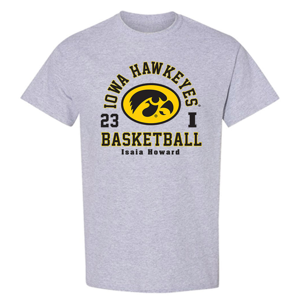 Iowa - NCAA Men's Basketball : Isaia Howard - Classic Fashion Shersey T-Shirt-0