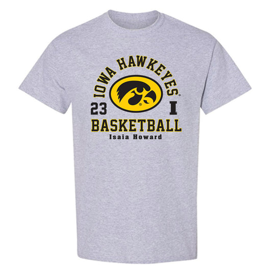 Iowa - NCAA Men's Basketball : Isaia Howard - Classic Fashion Shersey T-Shirt-0