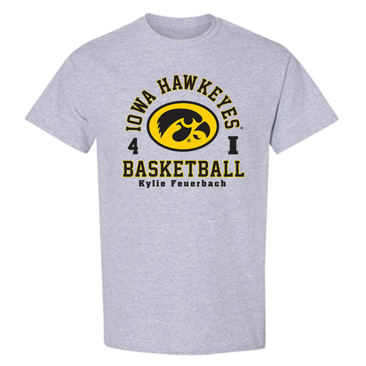 Iowa - NCAA Women's Basketball : Kylie Feuerbach - Classic Fashion Shersey T-Shirt-0