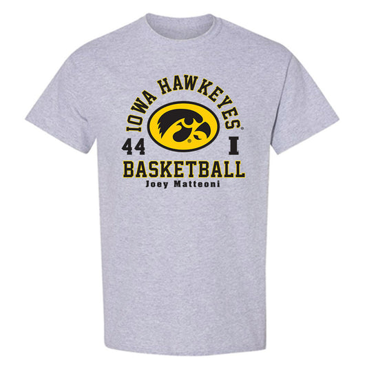 Iowa - NCAA Men's Basketball : Joey Matteoni - Classic Fashion Shersey T-Shirt-0
