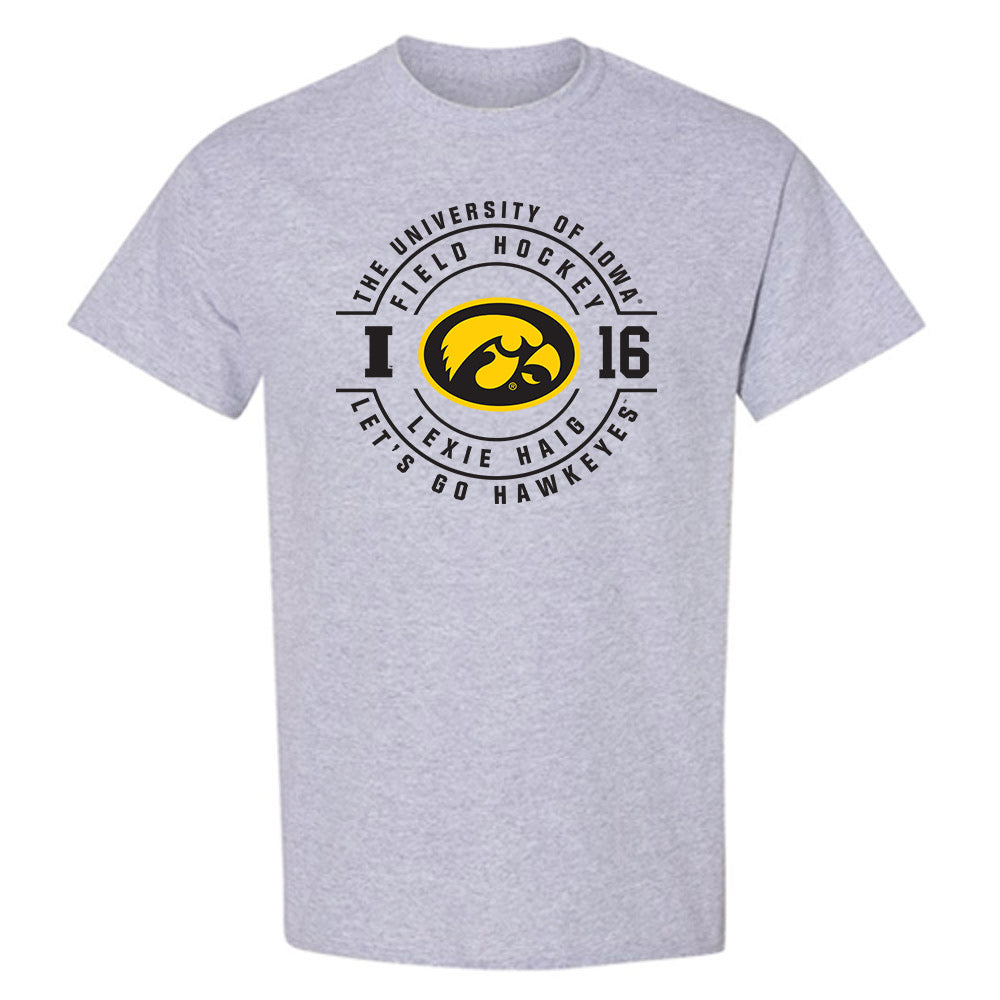 Iowa - NCAA Women's Field Hockey : Lexie Haig - T-Shirt-0