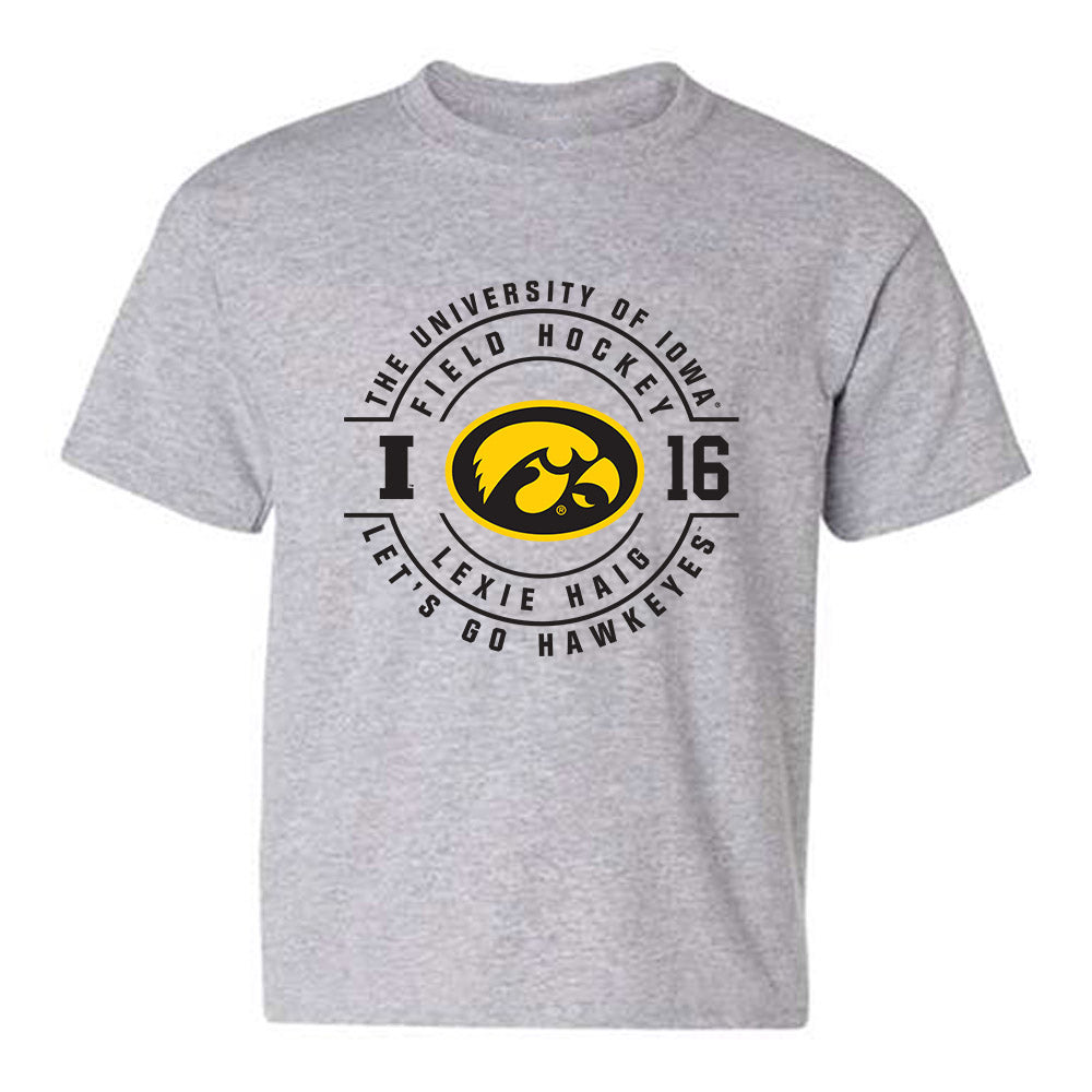 Iowa - NCAA Women's Field Hockey : Lexie Haig - Youth T-Shirt-0