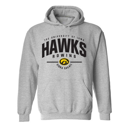 Iowa - NCAA Women's Rowing : Sidra Sakati - Classic Fashion Hooded Sweatshirt-0