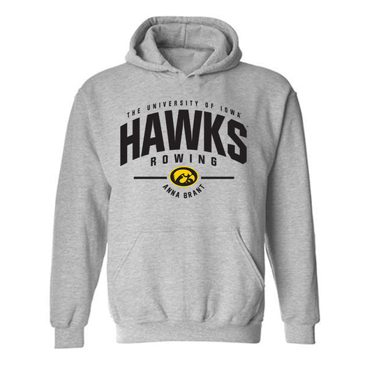 Iowa - NCAA Women's Rowing : Anna Brant - Classic Fashion Hooded Sweatshirt-0