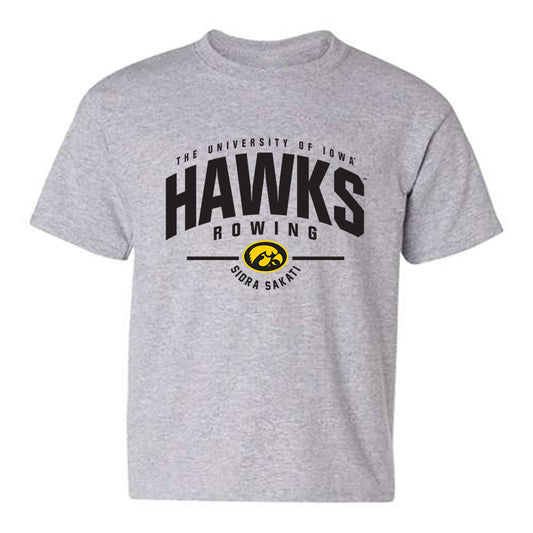 Iowa - NCAA Women's Rowing : Sidra Sakati - Classic Fashion Youth T-Shirt-0