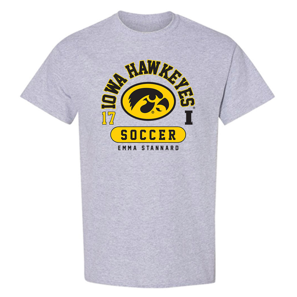 Iowa - NCAA Women's Soccer : Emma Stannard - T-Shirt-0