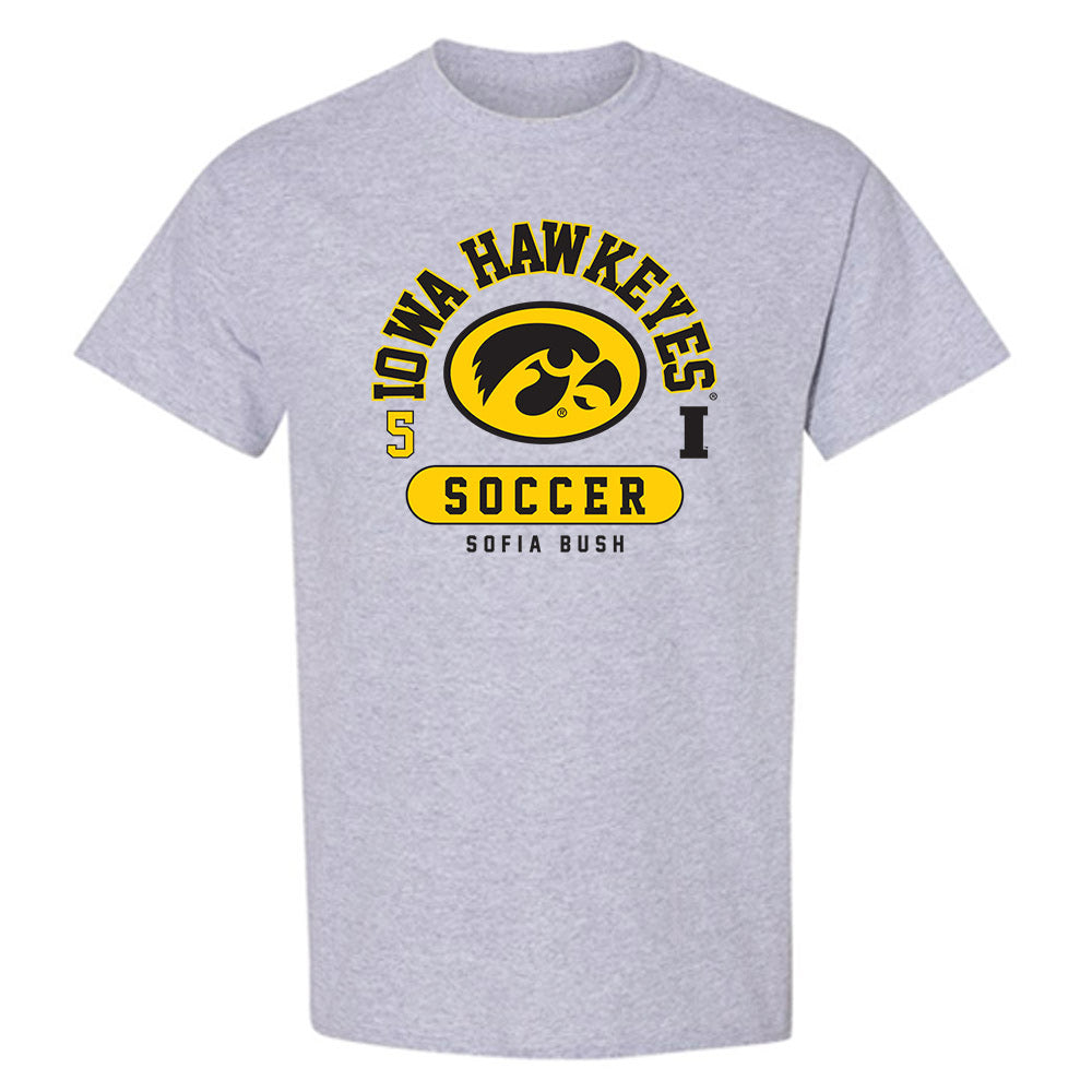 Iowa - NCAA Women's Soccer : Sofia Bush - T-Shirt-0