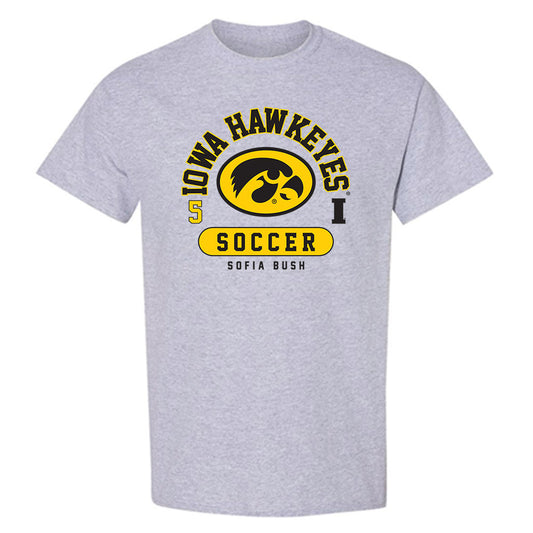 Iowa - NCAA Women's Soccer : Sofia Bush - T-Shirt-0