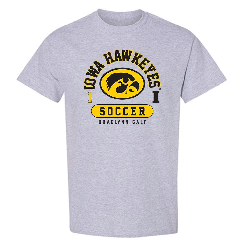 Iowa - NCAA Women's Soccer : Braelynn Galt - T-Shirt-0