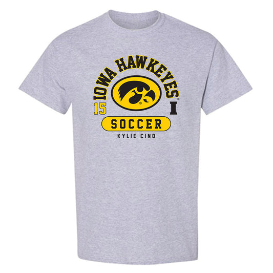 Iowa - NCAA Women's Soccer : Kylie Cino - T-Shirt-0