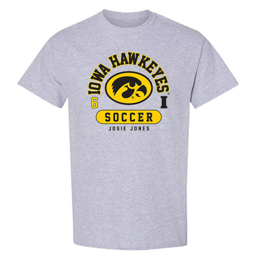 Iowa - NCAA Women's Soccer : Josie Jones - T-Shirt-0