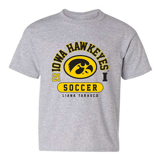 Iowa - NCAA Women's Soccer : Liana Tarasco - Youth T-Shirt-0