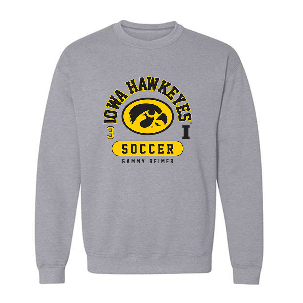 Iowa - NCAA Women's Soccer : Sammy Reimer - Crewneck Sweatshirt-0