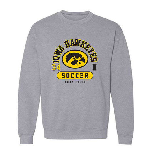 Iowa - NCAA Women's Soccer : Abby Skiff - Crewneck Sweatshirt-0
