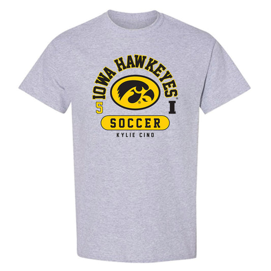Iowa - NCAA Women's Soccer : Kylie Cino - T-Shirt-0