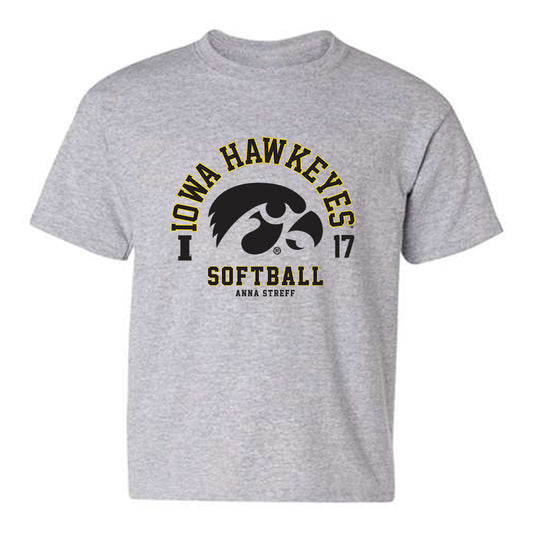 Iowa - NCAA Softball : Anna Streff - Classic Fashion Shersey Youth T-Shirt-0
