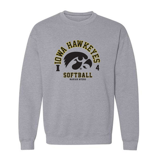 Iowa - NCAA Softball : Mariah Myers - Classic Fashion Shersey Crewneck Sweatshirt-0