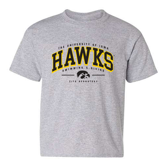 Iowa - NCAA Women's Swimming & Diving : Zita Bernatsky - Classic Fashion Shersey Youth T-Shirt-0