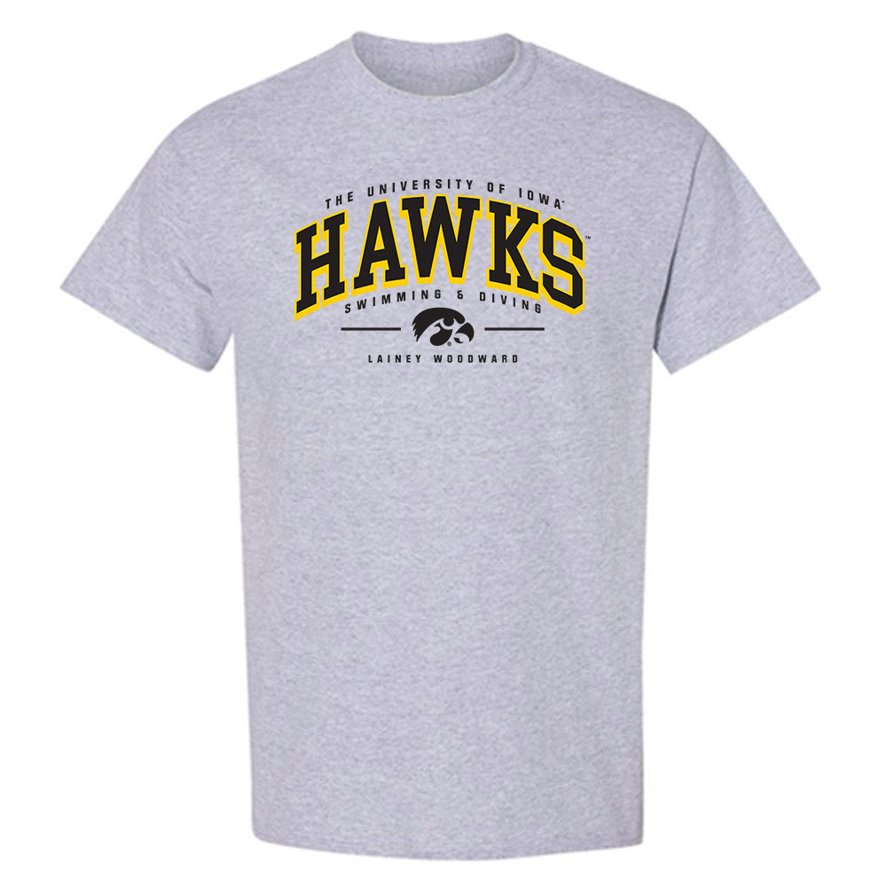 Iowa - NCAA Women's Swimming & Diving : Lainey Woodward - Classic Fashion Shersey T-Shirt-0