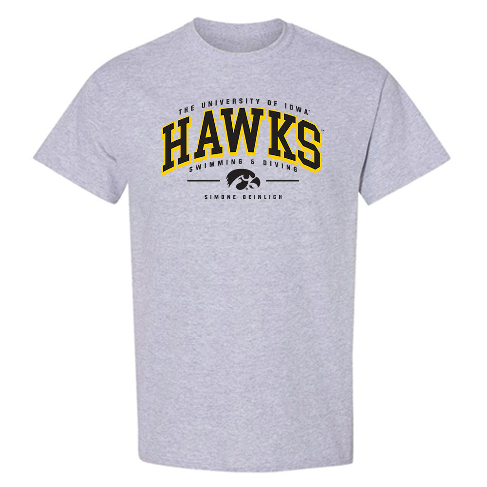 Iowa - NCAA Women's Swimming & Diving : Simone Beinlich - Classic Fashion Shersey T-Shirt-0