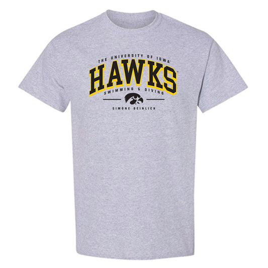 Iowa - NCAA Women's Swimming & Diving : Simone Beinlich - Classic Fashion Shersey T-Shirt-0