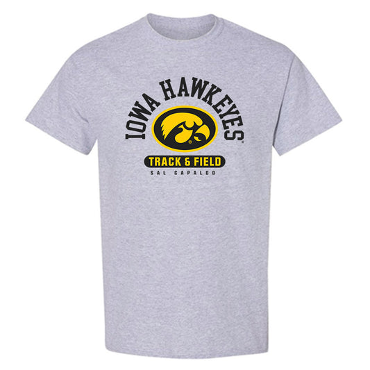 Iowa - NCAA Men's Track & Field : Sal Capaldo - Classic Fashion Shersey T-Shirt-0