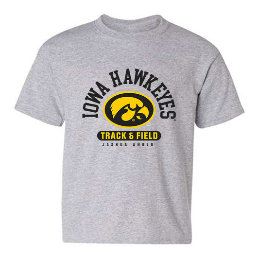 Iowa - NCAA Men's Track & Field : Jashua Anglo - Classic Fashion Shersey Youth T-Shirt-0