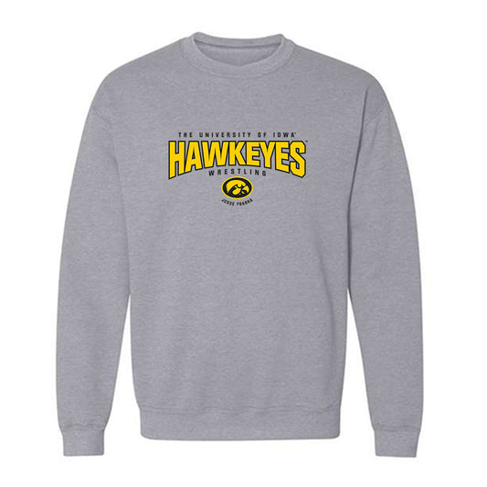 Iowa - NCAA Wrestling : Jesse Ybarra - Classic Fashion Shersey Crewneck Sweatshirt-0