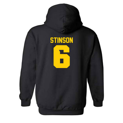 Iowa - NCAA Football : Xavier Stinson - Classic Shersey Hooded Sweatshirt-1