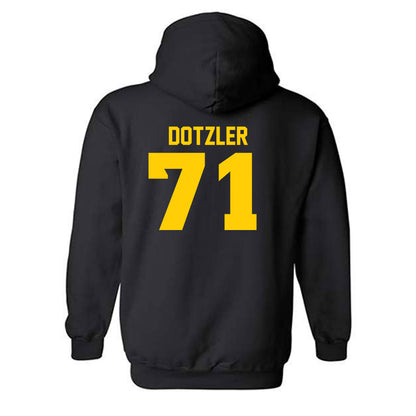 Iowa - NCAA Football : Jack Dotzler - Classic Shersey Hooded Sweatshirt-1