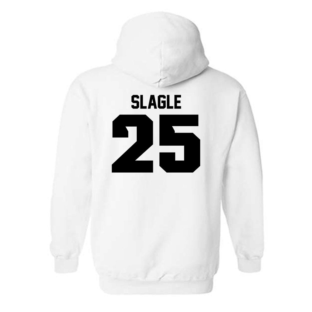 Iowa - NCAA Baseball : Tate Slagle - Classic Shersey Hooded Sweatshirt-1