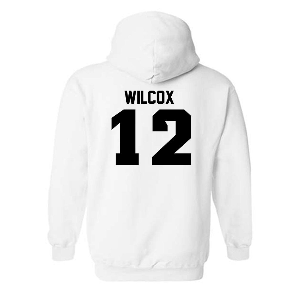 Iowa - NCAA Baseball : Carter Wilcox - Classic Shersey Hooded Sweatshirt-1