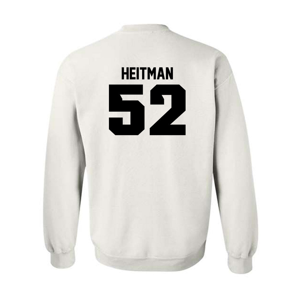 Iowa - NCAA Baseball : Nick Heitman - Classic Shersey Crewneck Sweatshirt-1