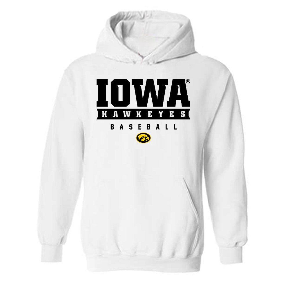 Iowa - NCAA Baseball : Tate Slagle - Classic Shersey Hooded Sweatshirt-0