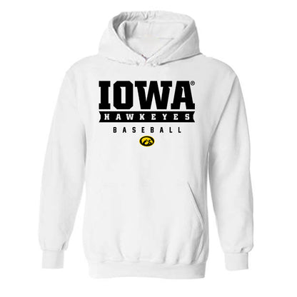 Iowa - NCAA Baseball : Tate Slagle - Classic Shersey Hooded Sweatshirt-0