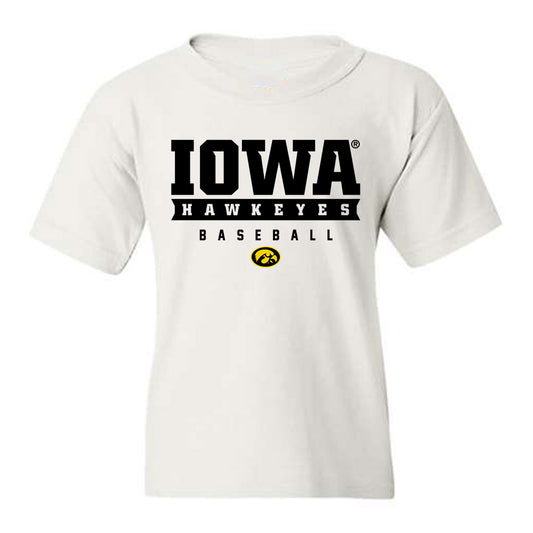 Iowa - NCAA Baseball : Caleb Wulf - Classic Shersey Youth T-Shirt-0