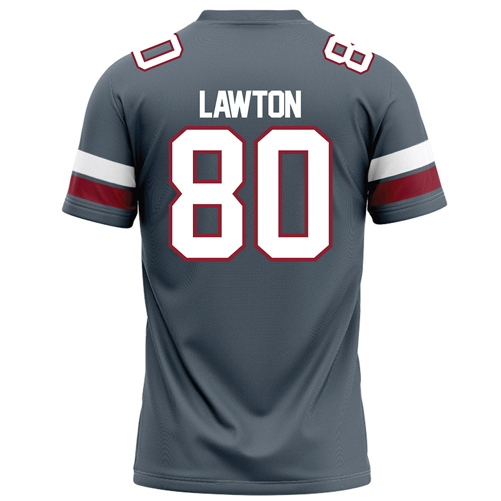 NCCU - NCAA Football : Gerald Lawton - Grey Football Jersey-1
