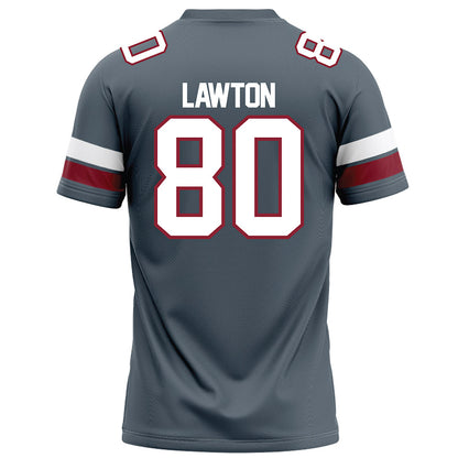 NCCU - NCAA Football : Gerald Lawton - Grey Football Jersey-1