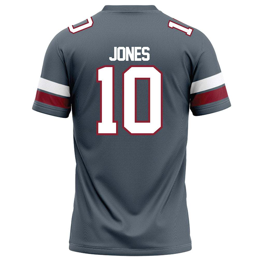 NCCU - NCAA Football : Joshua Jones - Grey Football Jersey-1