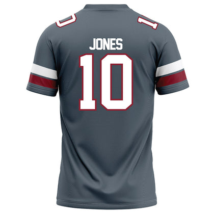 NCCU - NCAA Football : Joshua Jones - Grey Football Jersey-1