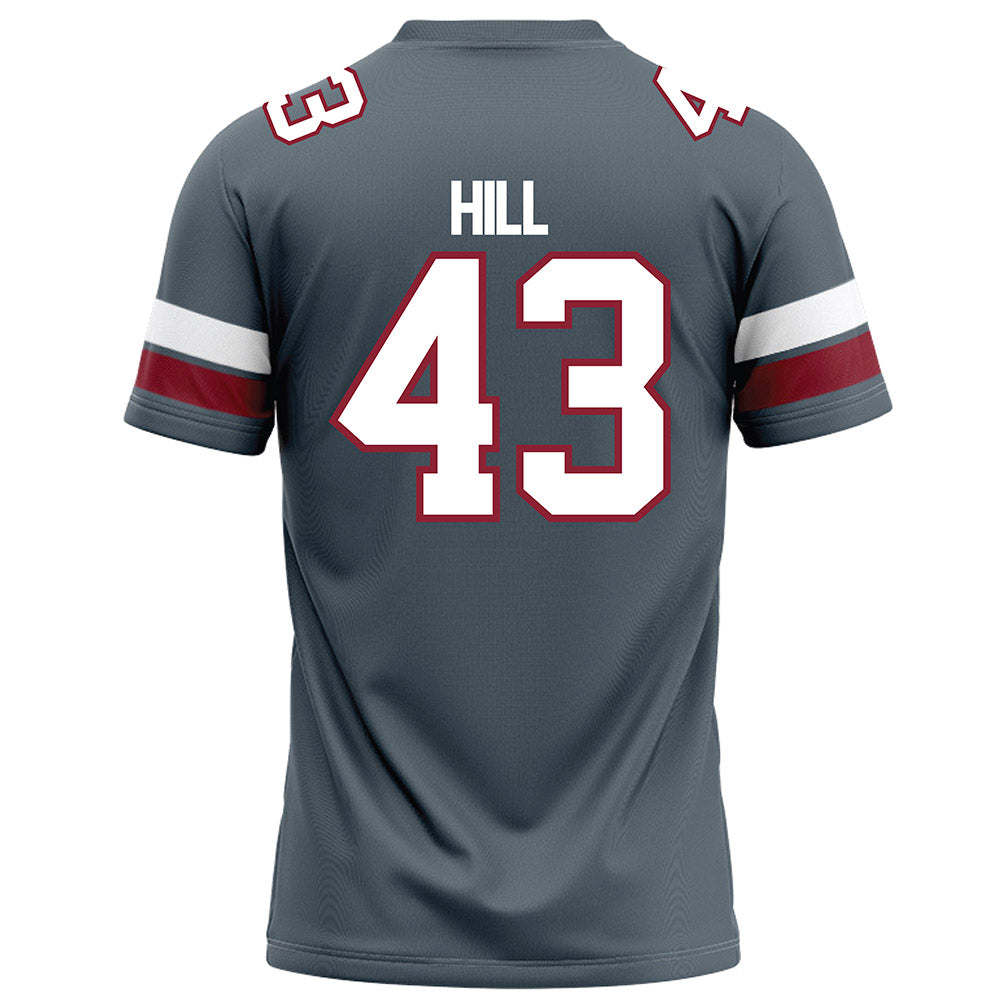 NCCU - NCAA Football : Emmanuel Hill - Grey Football Jersey-1