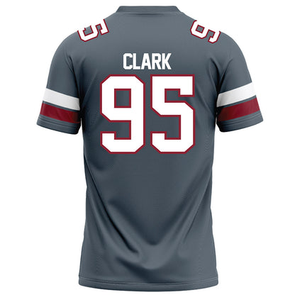 NCCU - NCAA Football : Elijah Clark - Grey Football Jersey-1