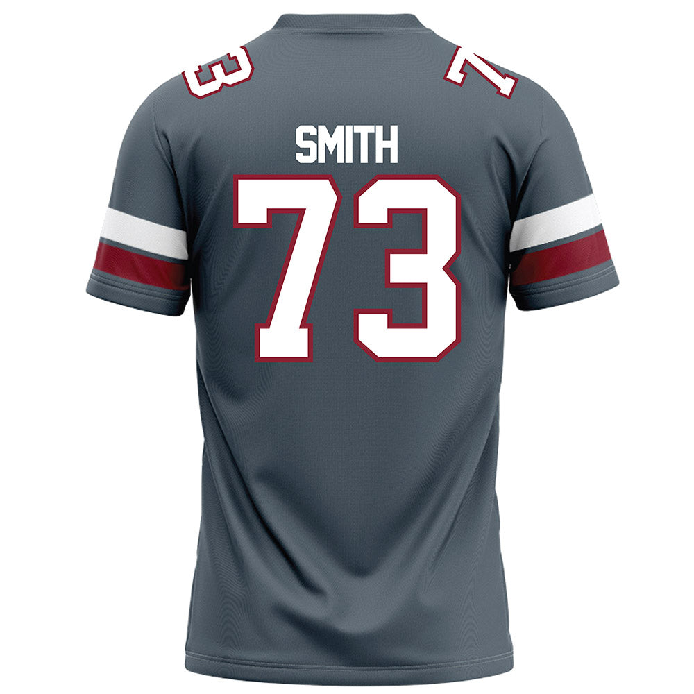 NCCU - NCAA Football : Marcus Smith - Grey Football Jersey-1