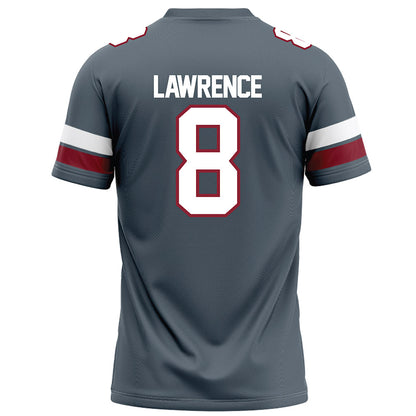 NCCU - NCAA Football : Plez Lawrence - Grey Football Jersey-1