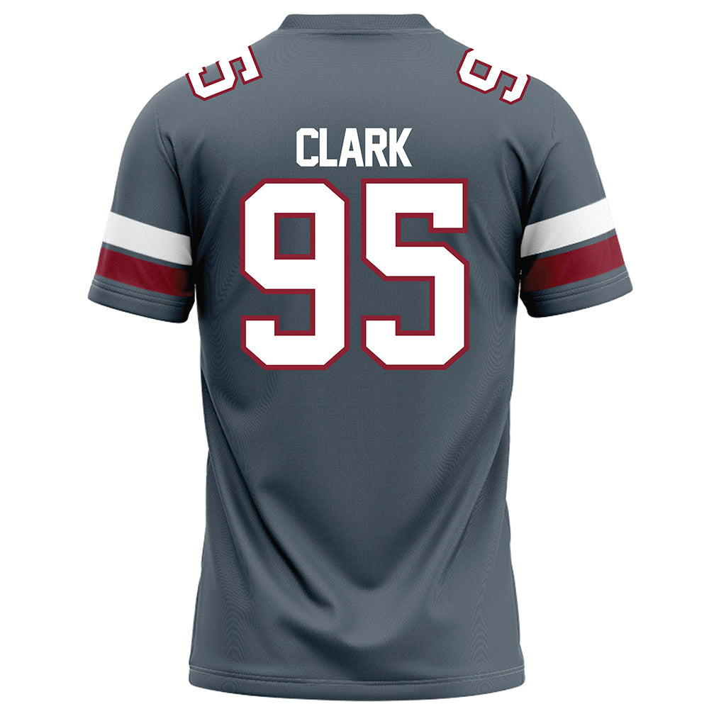 NCCU - NCAA Football : Elijah Clark - Grey Football Jersey-1