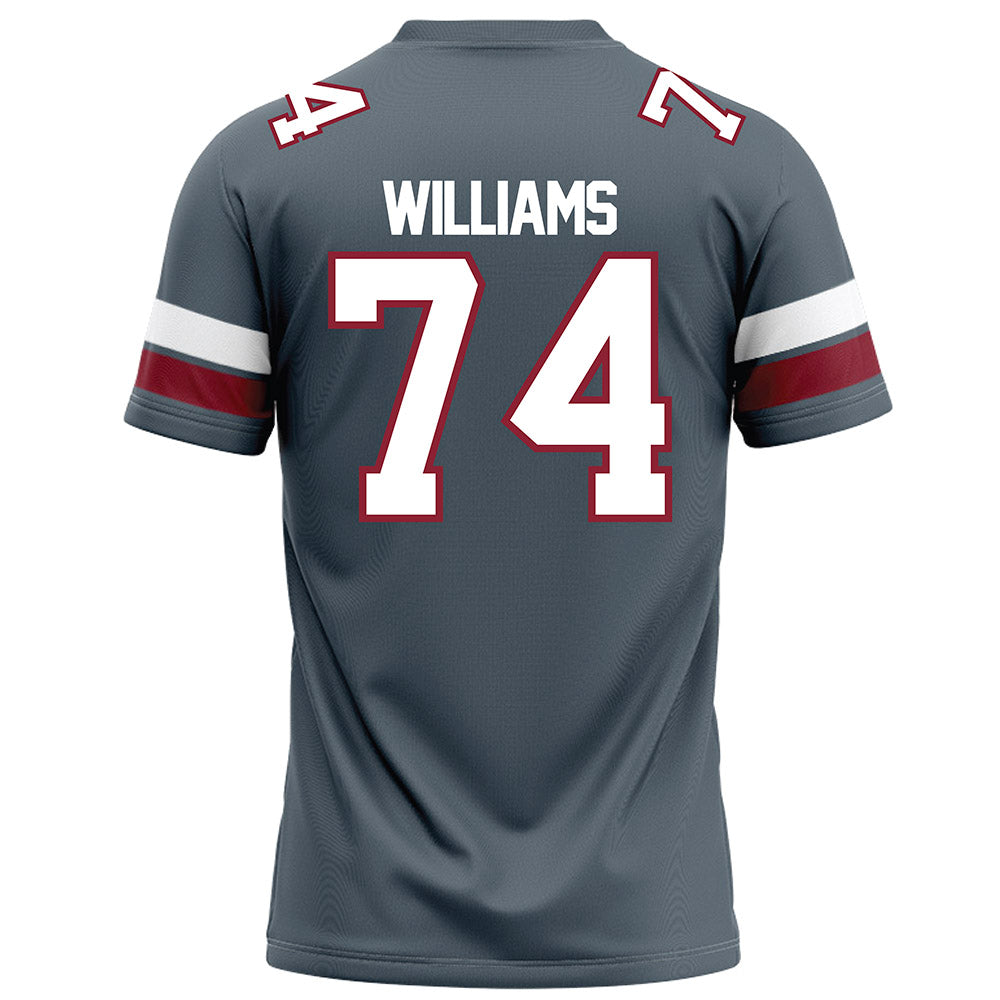 NCCU - NCAA Football : Kerwin Williams - Grey Football Jersey-1