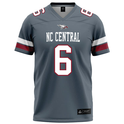 NCCU - NCAA Football : Jakarri Martin - Grey Football Jersey-0