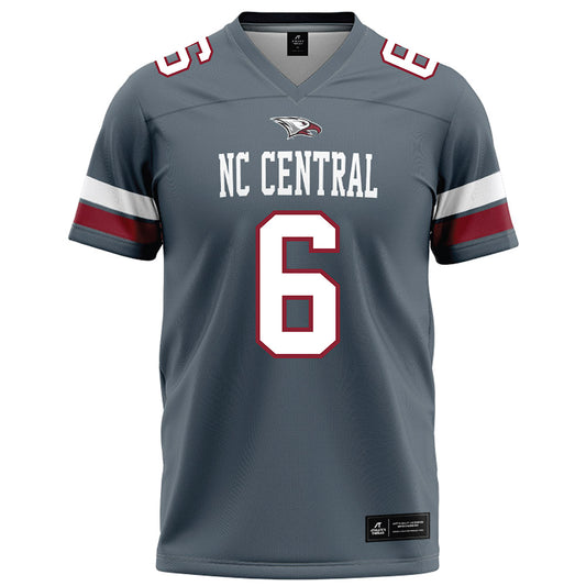 NCCU - NCAA Football : Jakarri Martin - Grey Football Jersey-0