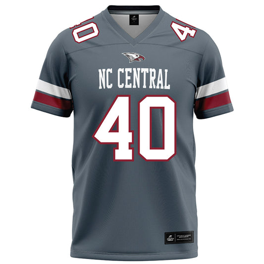NCCU - NCAA Football : Jeremiah Laguerre - Grey Football Jersey-0